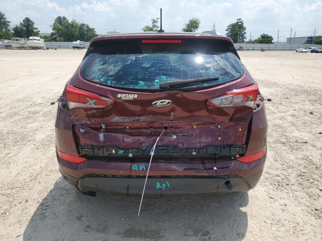 2017 Hyundai Tucson Limited VIN: KM8J33A48HU482134 Lot: 66347564