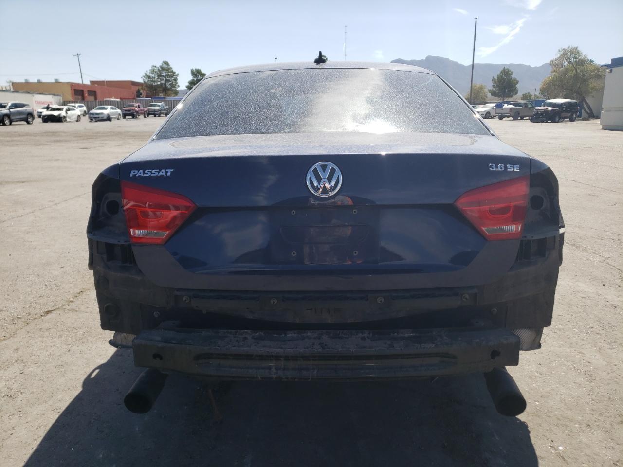 2012 Volkswagen Passat Se VIN: 1VWBM7A36CC073243 Lot: 66676354