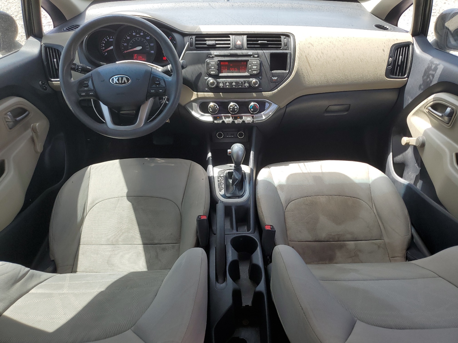 KNADM4A31E6384457 2014 Kia Rio Lx