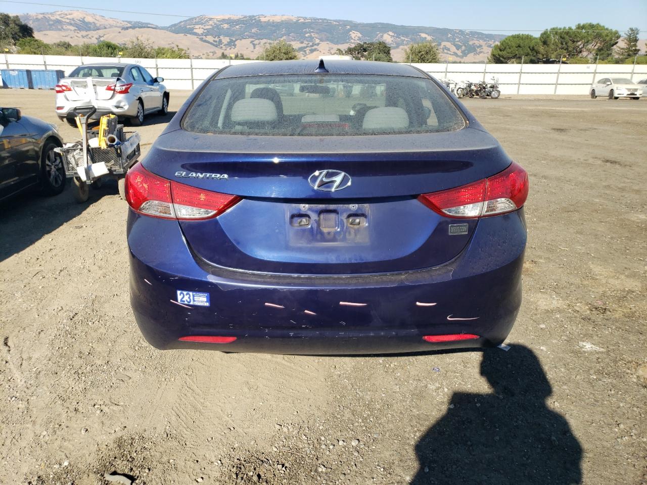 2013 Hyundai Elantra Gls VIN: 5NPDH4AE8DH201536 Lot: 66201924
