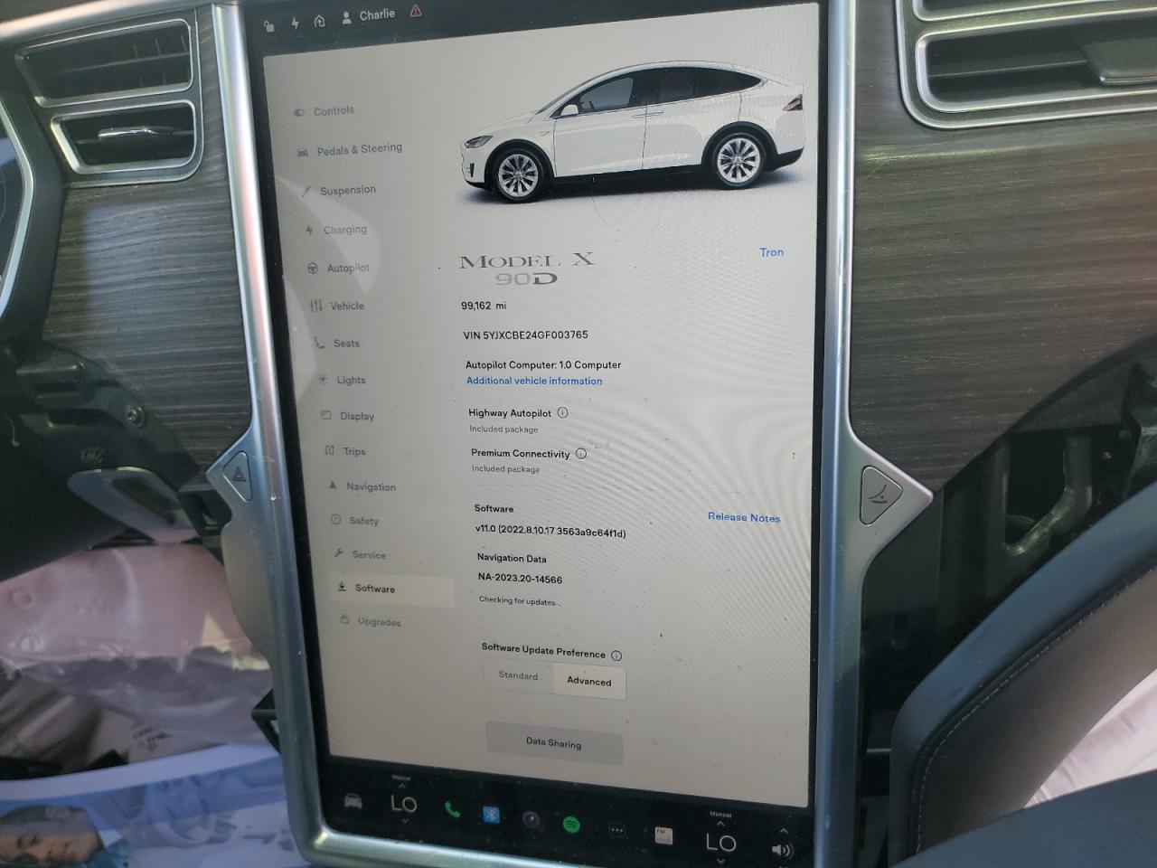 5YJXCBE24GF003765 2016 Tesla Model X