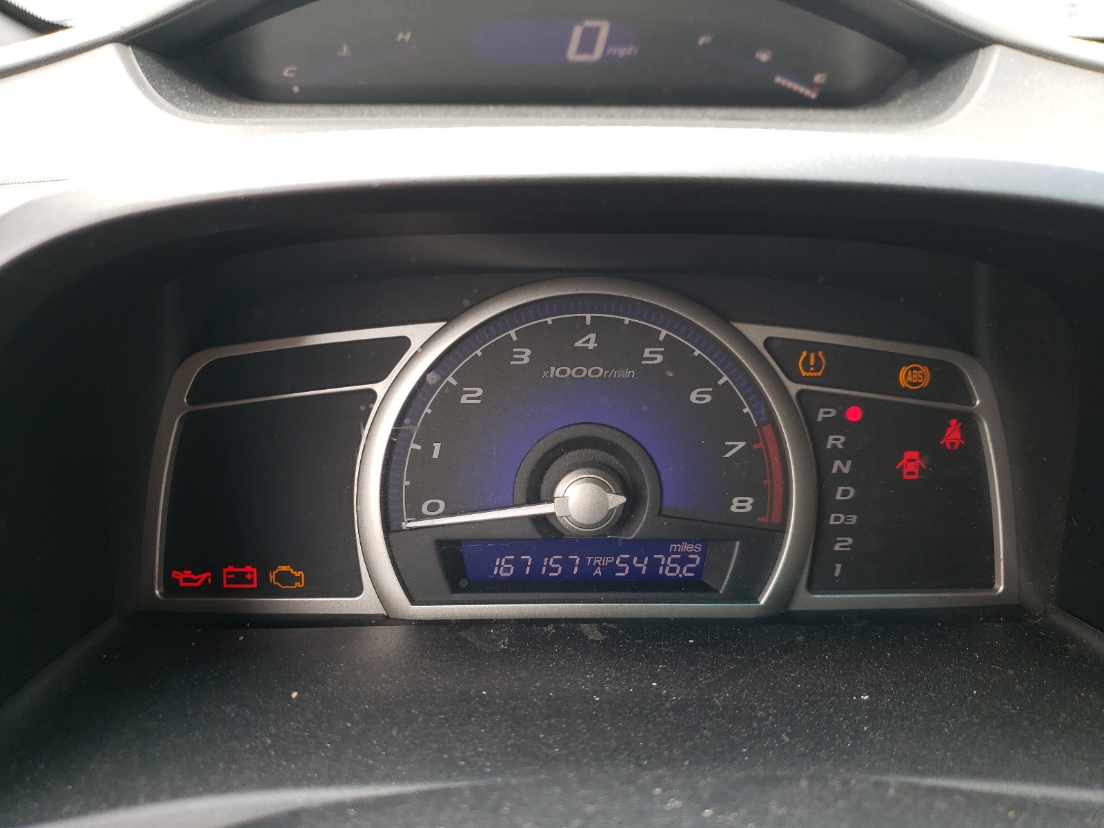 JHMFA16588S001735 2008 Honda Civic Lx