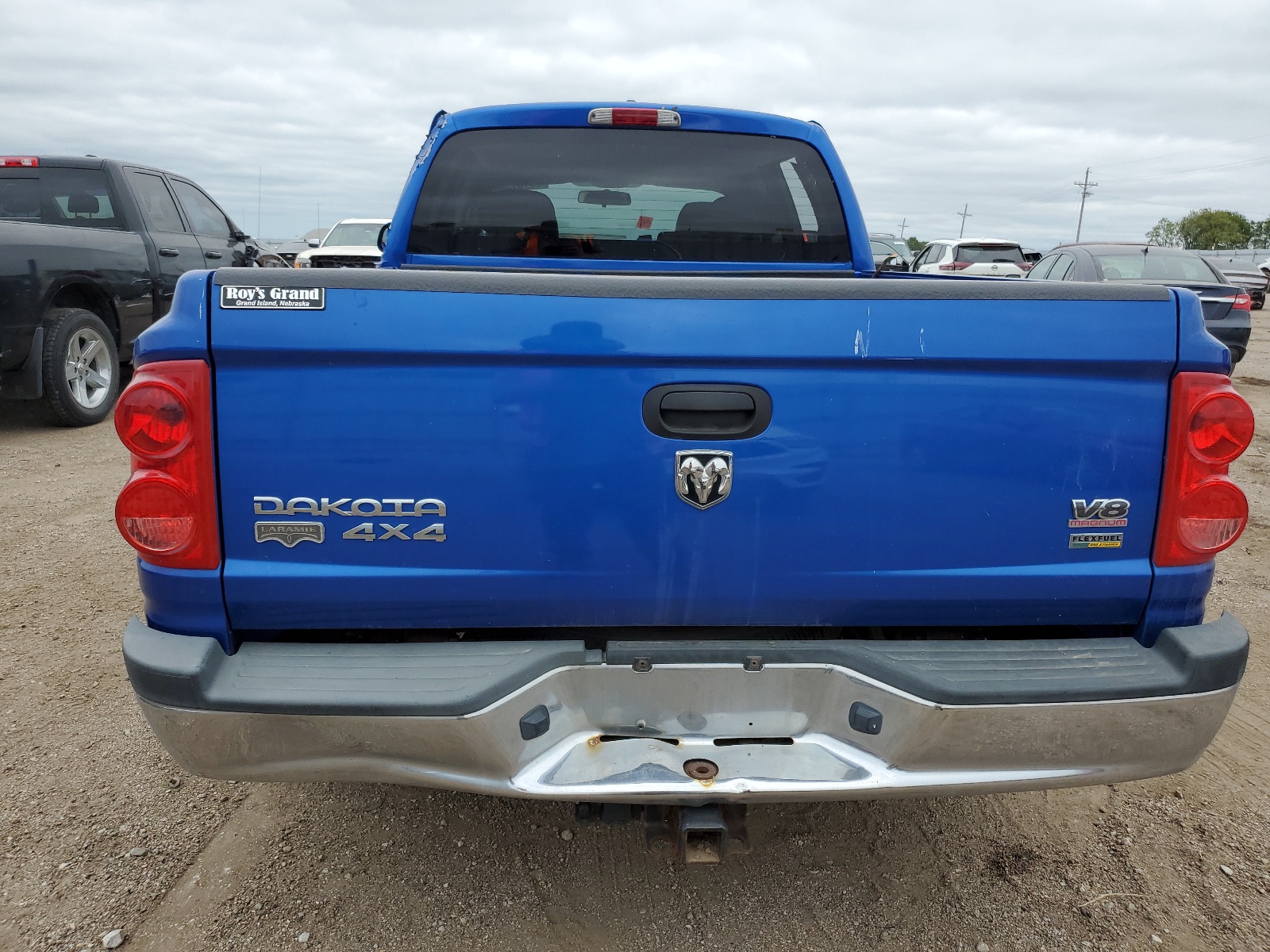 1D3HW58P87S216197 2007 Dodge Dakota Quad Laramie