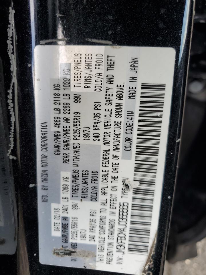 2018 Mazda Cx-5 Touring VIN: JM3KFBCM4J0365565 Lot: 66934514