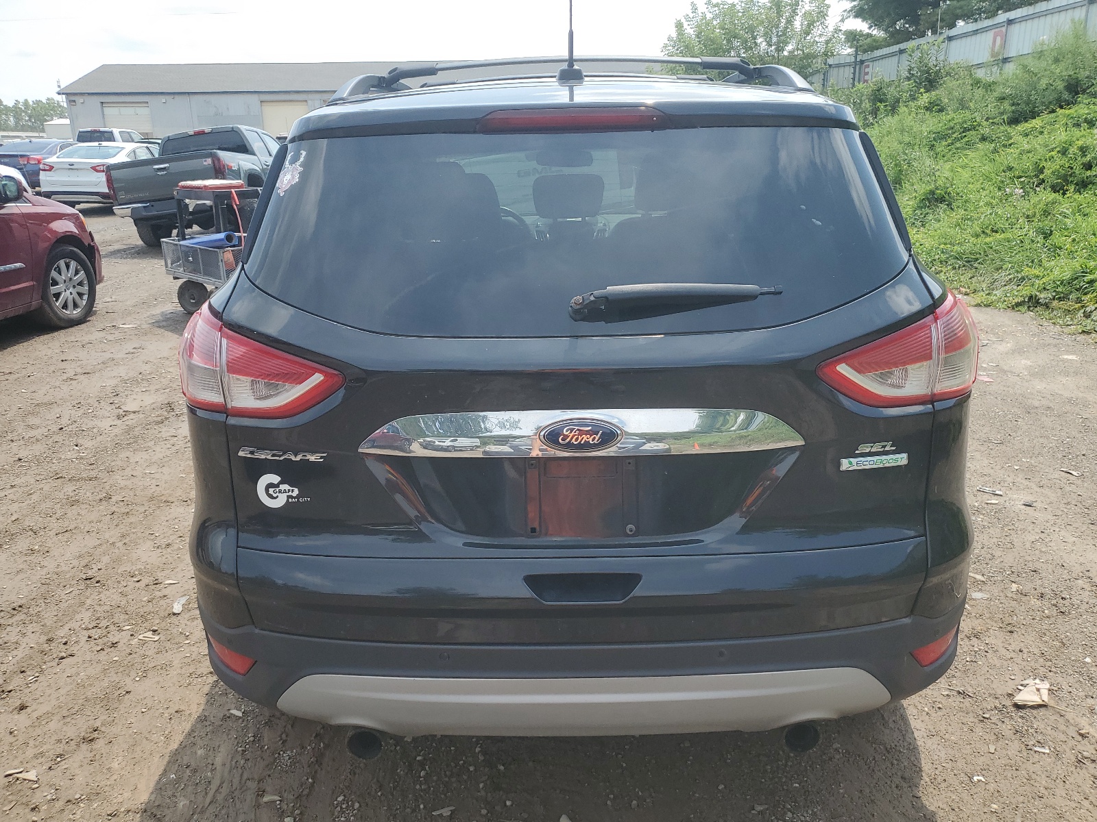 1FMCU0HX3DUA47987 2013 Ford Escape Sel