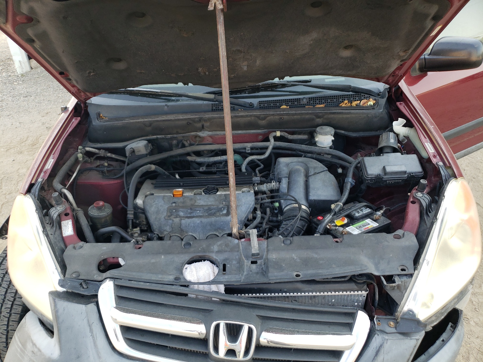JHLRD68422C004691 2002 Honda Cr-V Lx