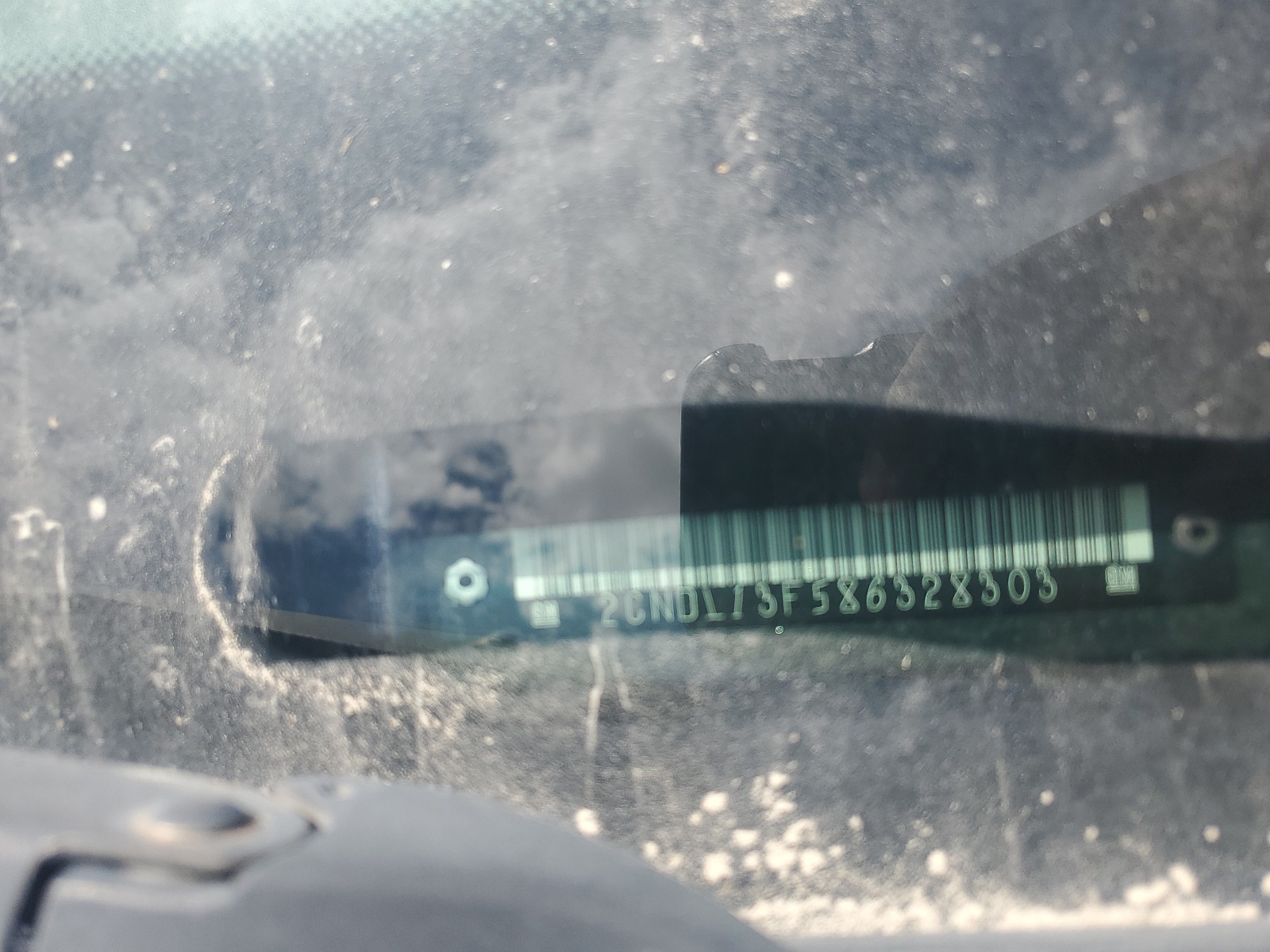 2CNDL13F586328303 2008 Chevrolet Equinox Ls