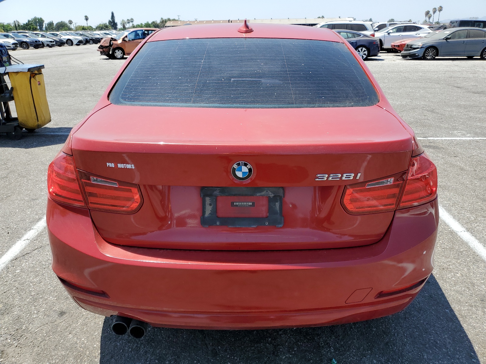 2012 BMW 328 I Sulev vin: WBA3C1C54CA696794