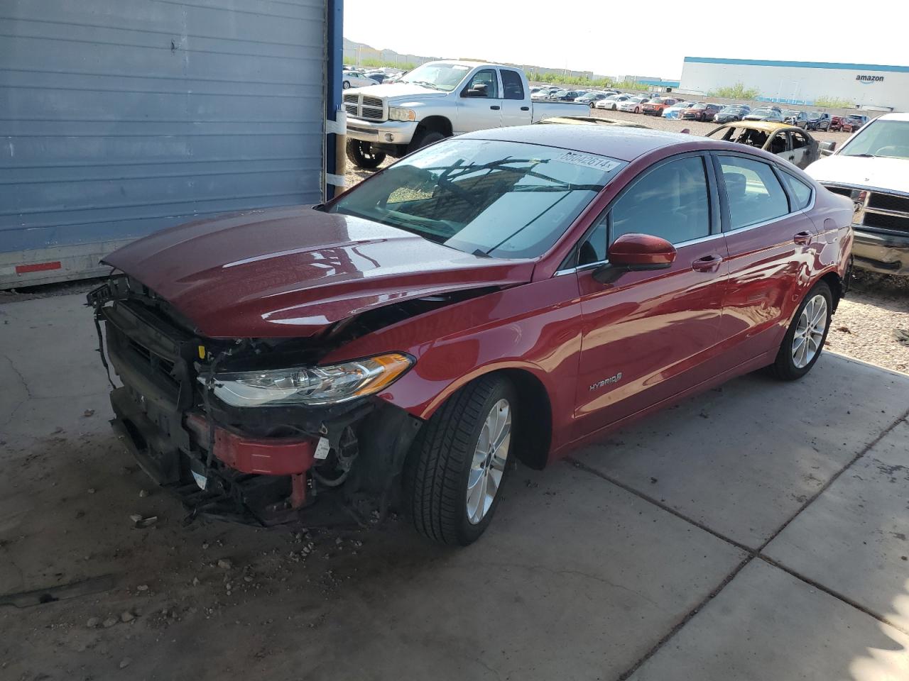 3FA6P0LU6KR205237 2019 FORD FUSION - Image 1