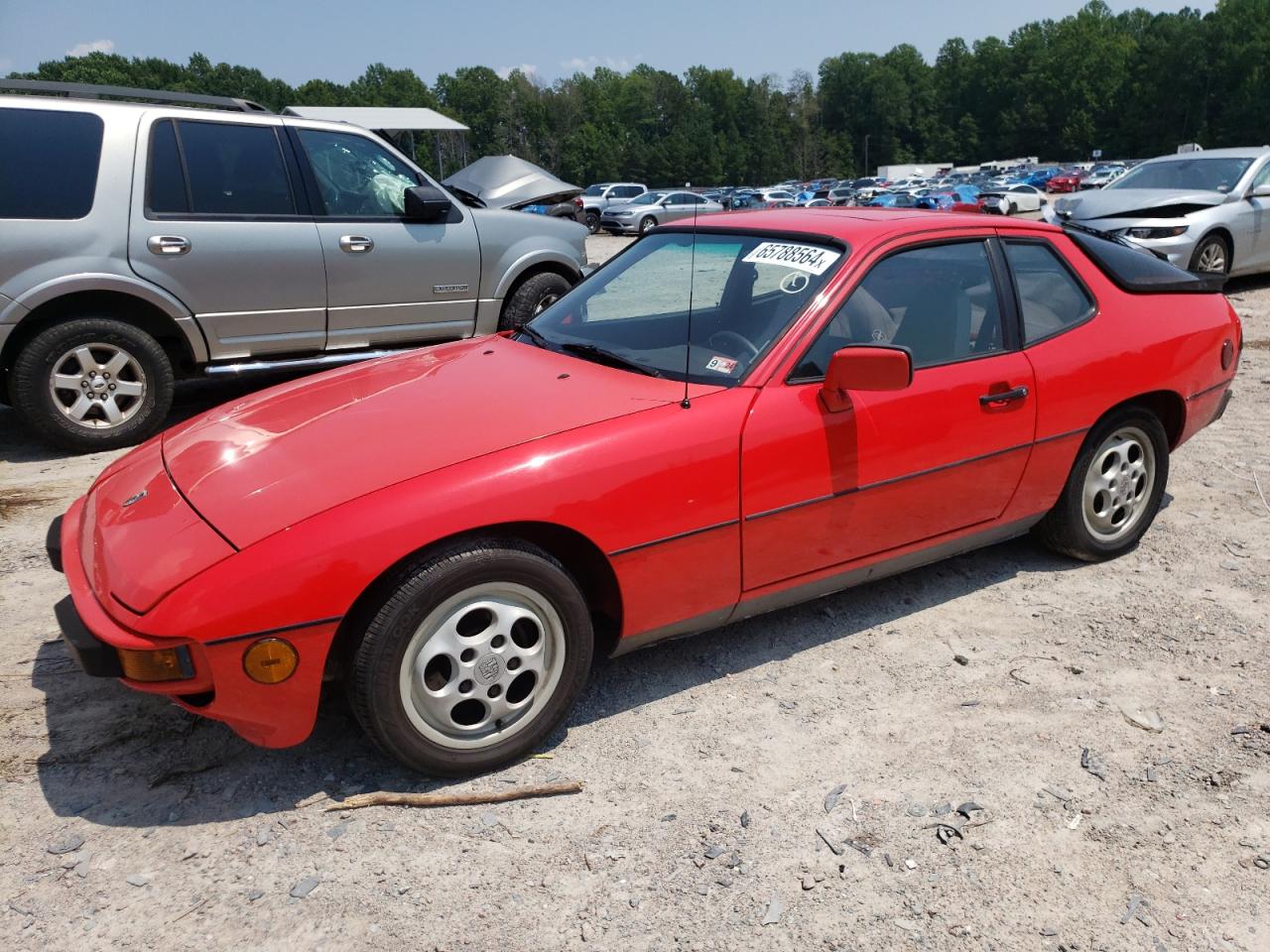 1987 Porsche 924 S VIN: WP0AA0925HN455012 Lot: 65788564