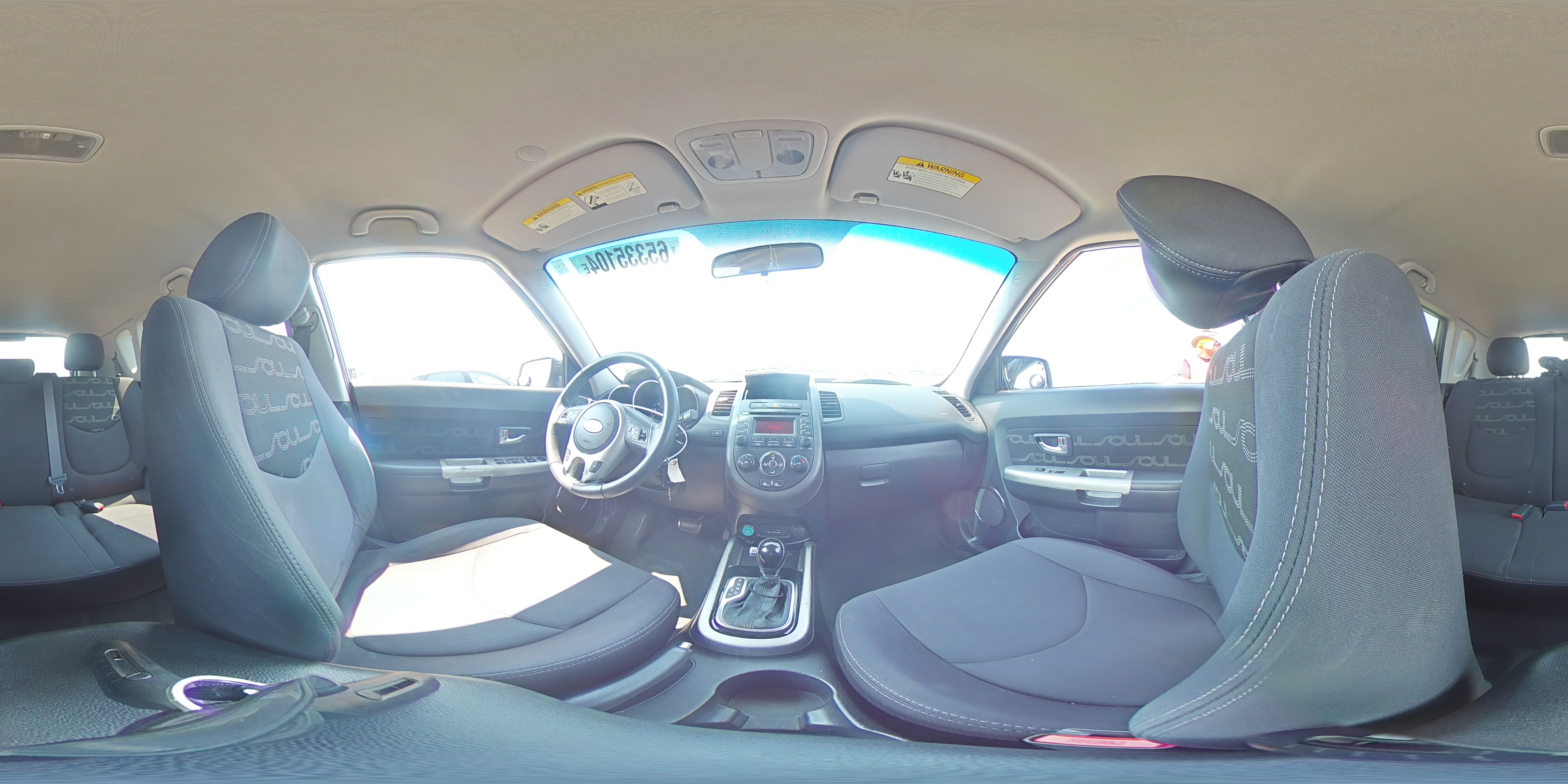 2012 Kia Soul + VIN: KNDJT2A62C7384515 Lot: 65335104