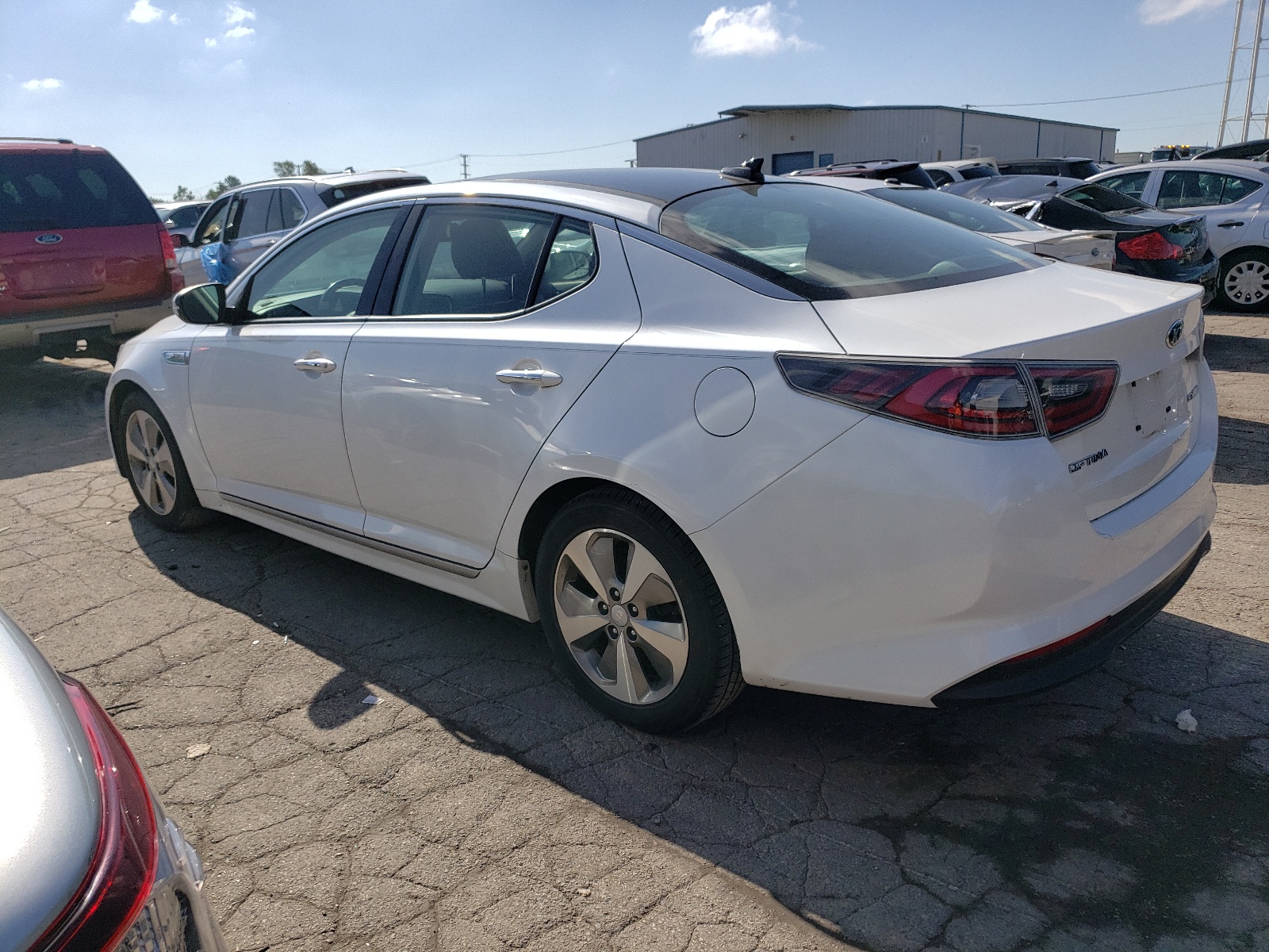 2014 Kia Optima Hybrid vin: KNAGN4AD3E5064890