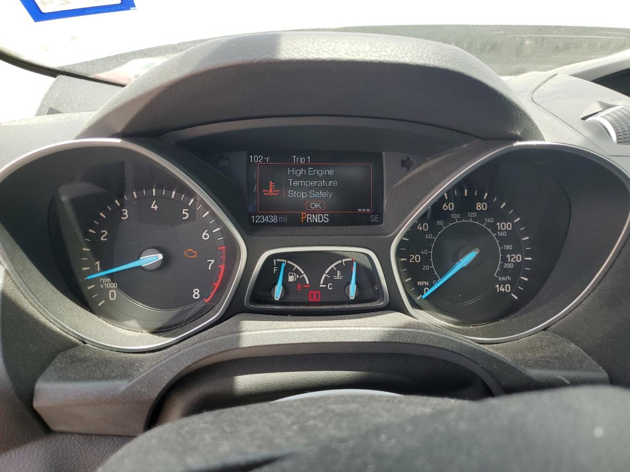 2017 Ford Escape Se VIN: 1FMCU0GD6HUA13684 Lot: 65659244