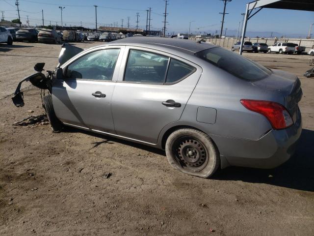  NISSAN VERSA 2012 Сріблястий