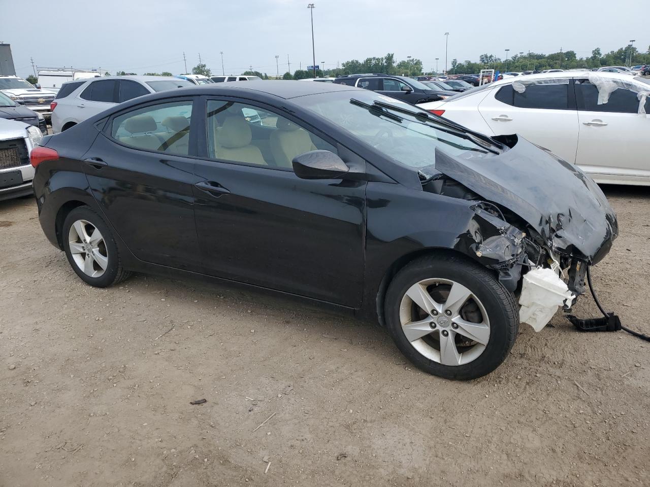 KMHDH4AE6DU533346 2013 Hyundai Elantra Gls