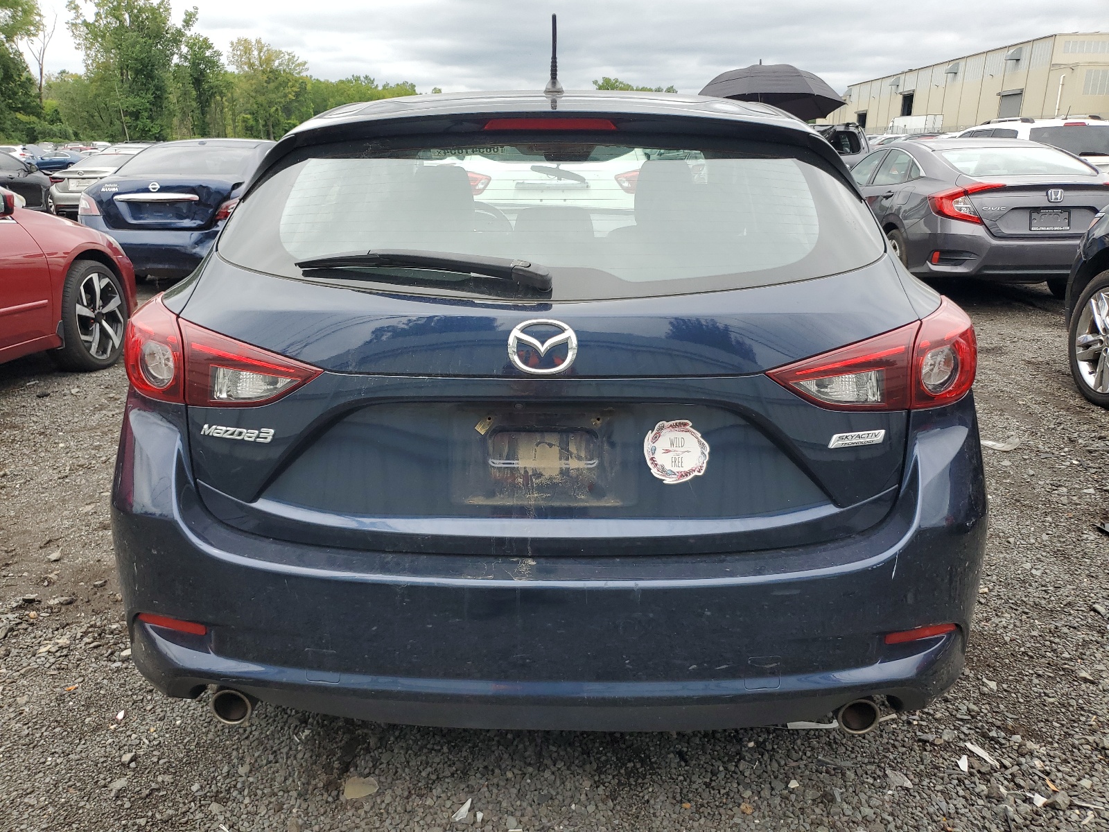 JM1BN1L32H1110303 2017 Mazda 3 Touring