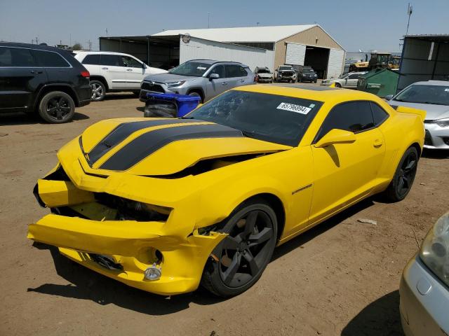  CHEVROLET CAMARO 2013 Желтый