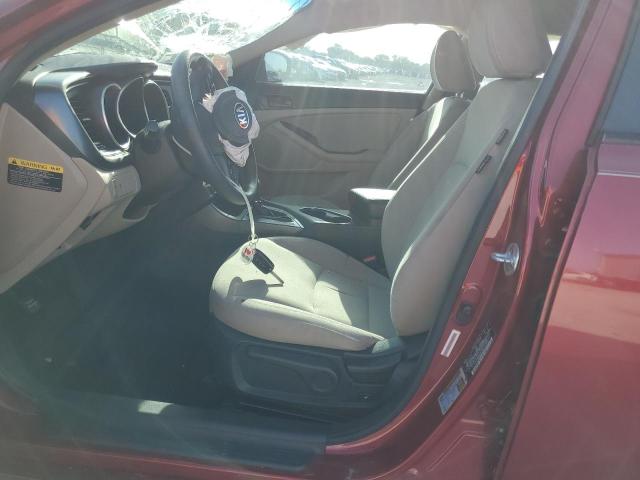  KIA OPTIMA 2015 Red