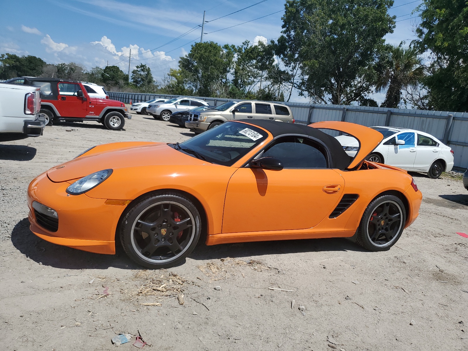 WP0CB29868U730334 2008 Porsche Boxster S