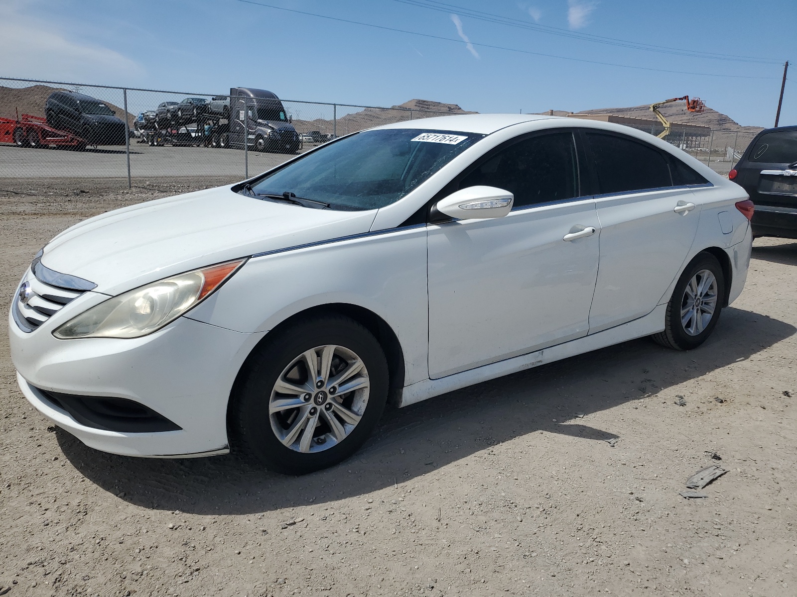 2014 Hyundai Sonata Gls vin: 5NPEB4AC8EH935342