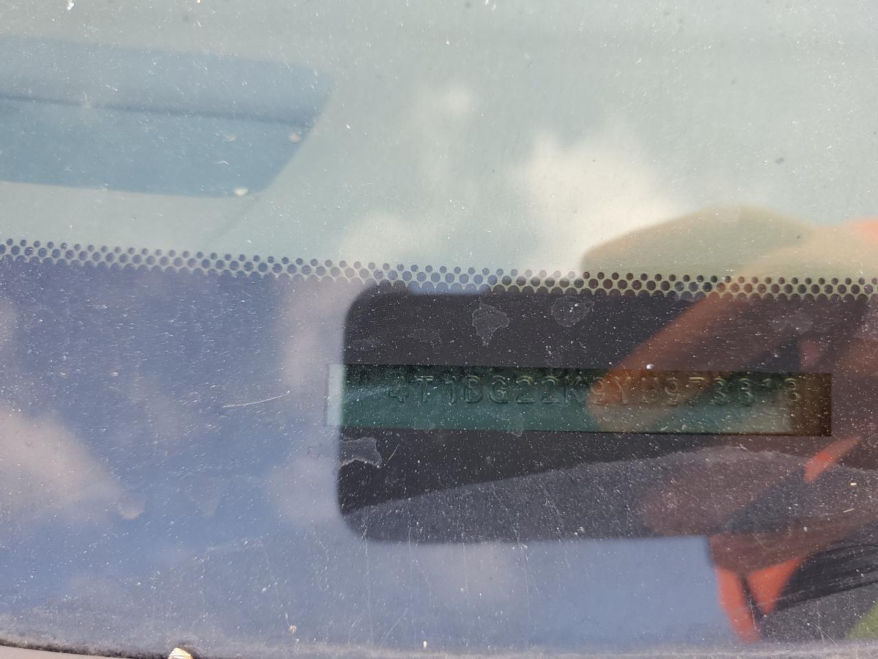 2000 Toyota Camry Ce VIN: 4T1BG22K9YU973618 Lot: 66058704