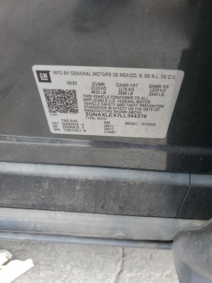 3GNAXLEX7LL344379 2020 CHEVROLET EQUINOX - Image 13