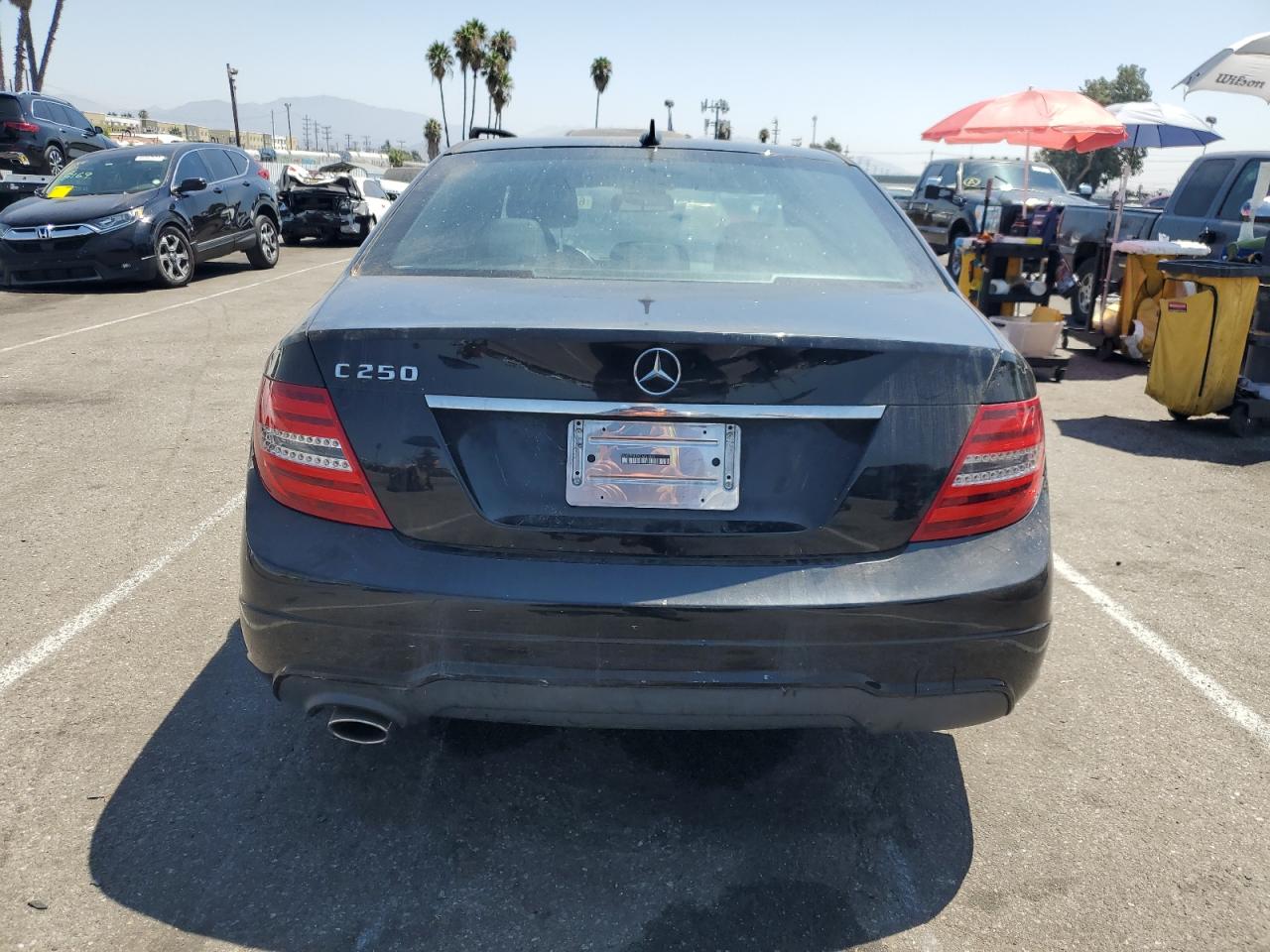 2012 Mercedes-Benz C 250 VIN: WDDGF4HB4CA597345 Lot: 66756694