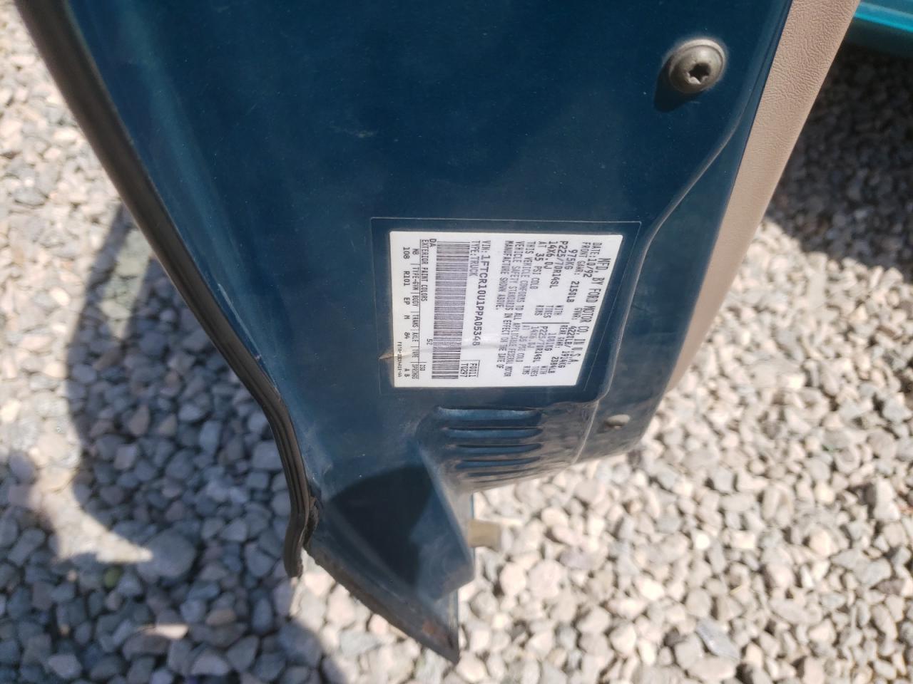1FTCR10U1PPA05348 1993 Ford Ranger 1FTCR10U1PPA05348 1993 Ford Ranger