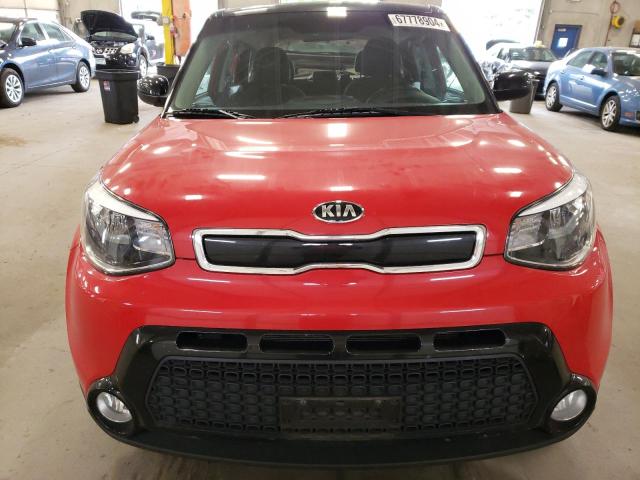  KIA SOUL 2016 Czerwony