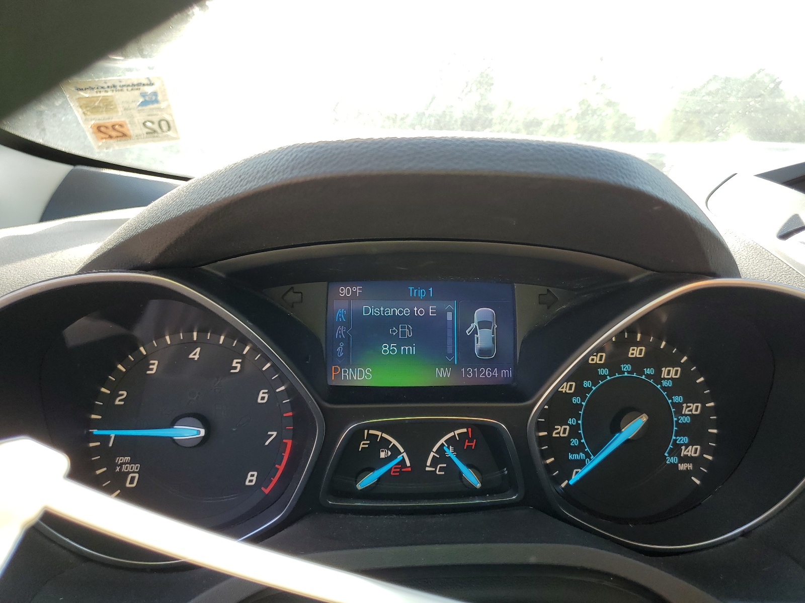 1FMCU0G95EUA50328 2014 Ford Escape Se