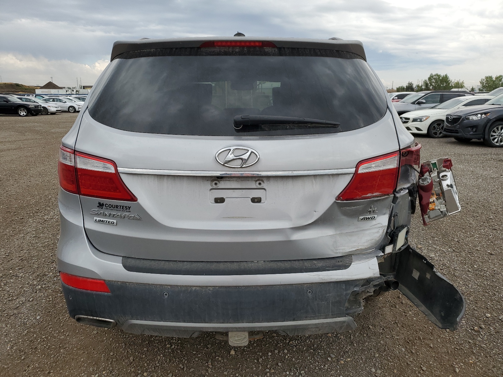 KM8SNDHF8EU048089 2014 Hyundai Santa Fe Gls