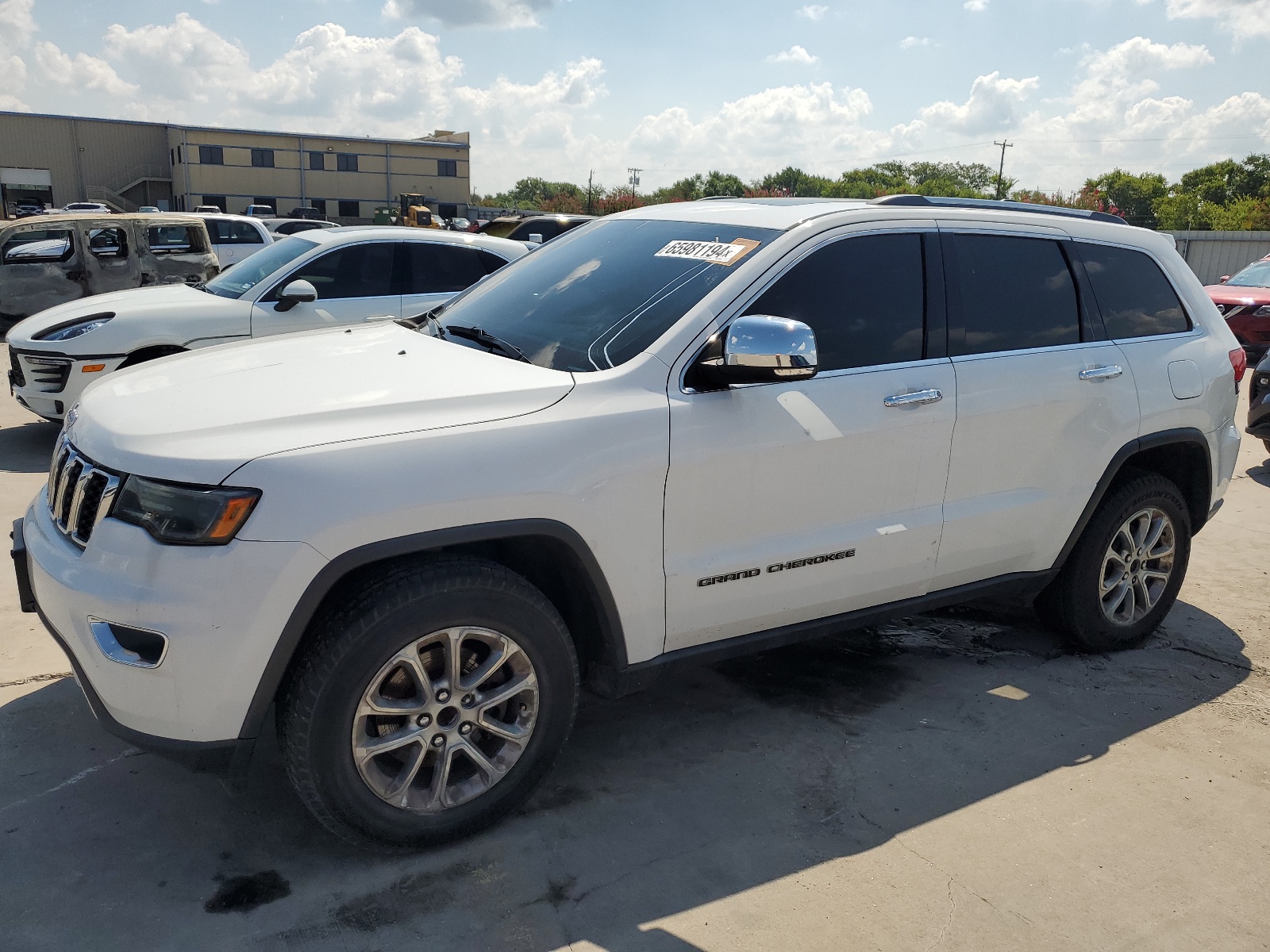 2017 Jeep Grand Cherokee Limited vin: 1C4RJEBG6HC877601