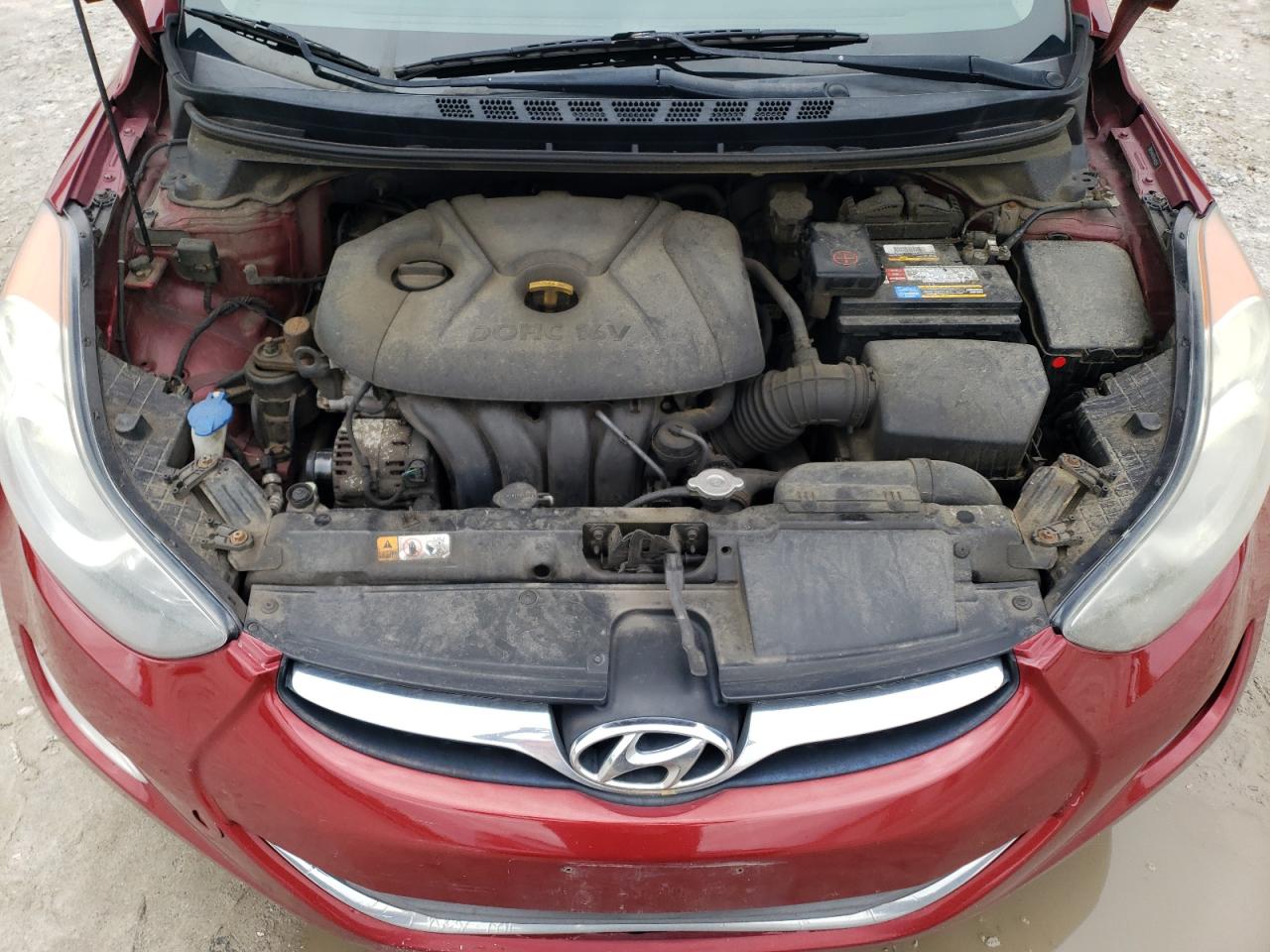 2013 Hyundai Elantra Gls VIN: 5NPDH4AE6DH440244 Lot: 67055874