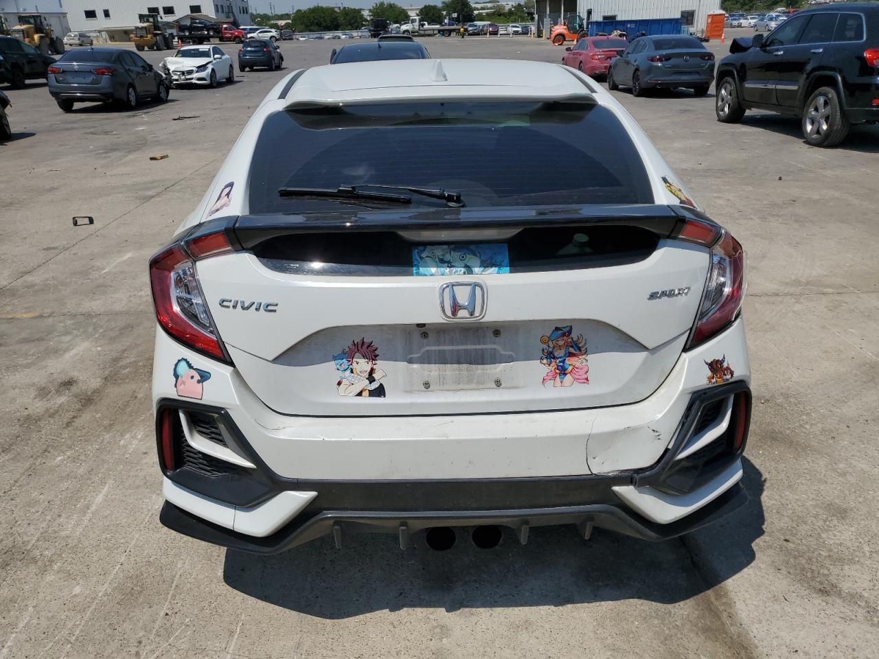 2021 Honda Civic Sport VIN: SHHFK7H4XMU220031 Lot: 65781404