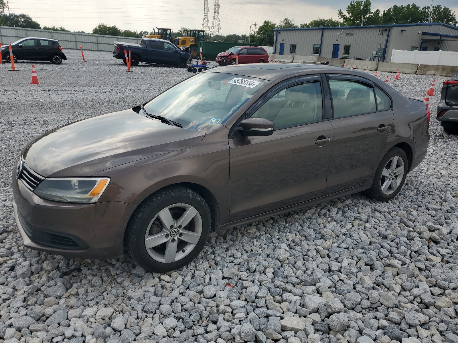 2012 Volkswagen Jetta Tdi vin: 3VWLL7AJ6CM381887