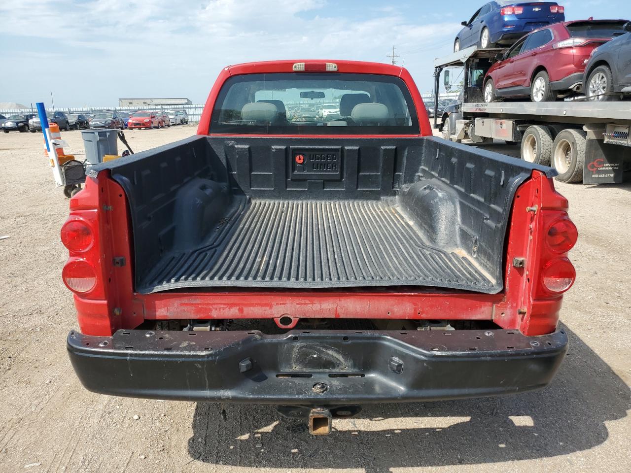 2007 Dodge Dakota Quad VIN: 1D7HW28P07S244623 Lot: 65808064