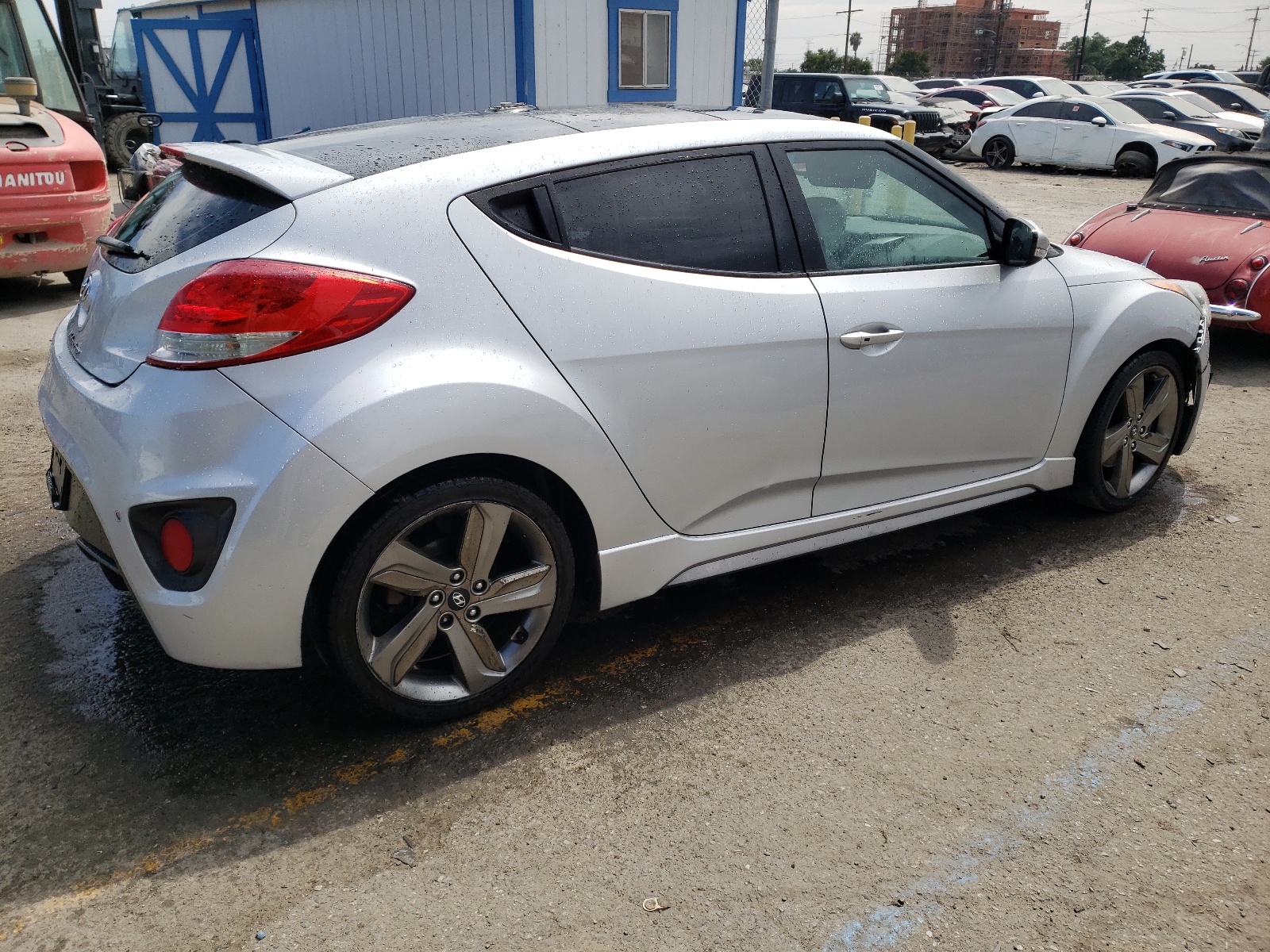 2013 Hyundai Veloster Turbo vin: KMHTC6AE6DU109462