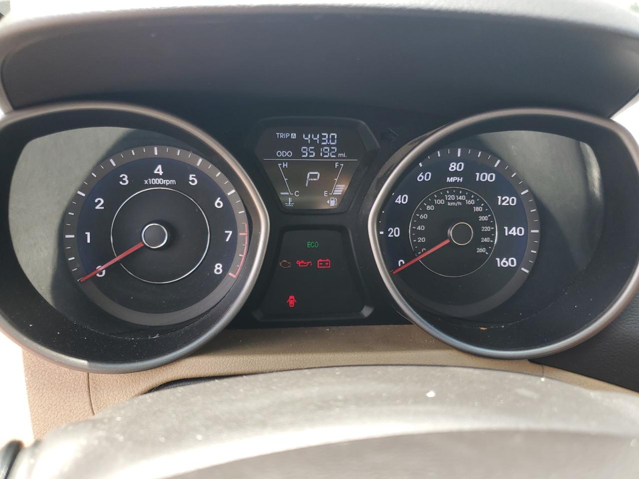 2013 Hyundai Elantra Gls VIN: 5NPDH4AE0DH417851 Lot: 67606054