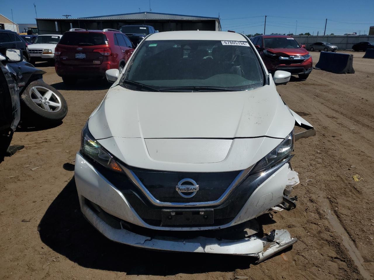 2021 Nissan Leaf Sl Plus VIN: 1N4BZ1DV3MC551043 Lot: 67805194