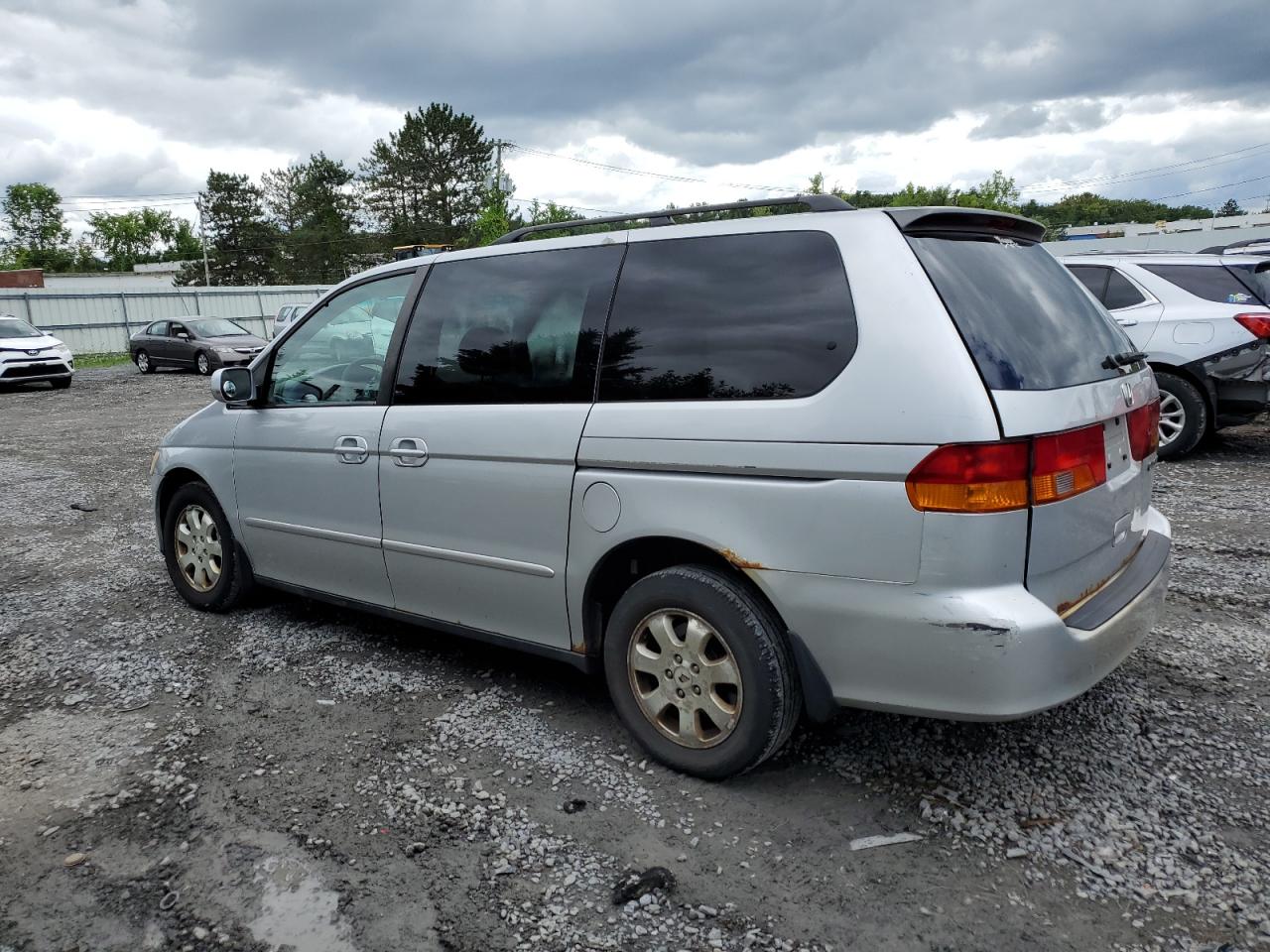 2002 Honda Odyssey Exl VIN: 5FNRL18922B042763 Lot: 66384244
