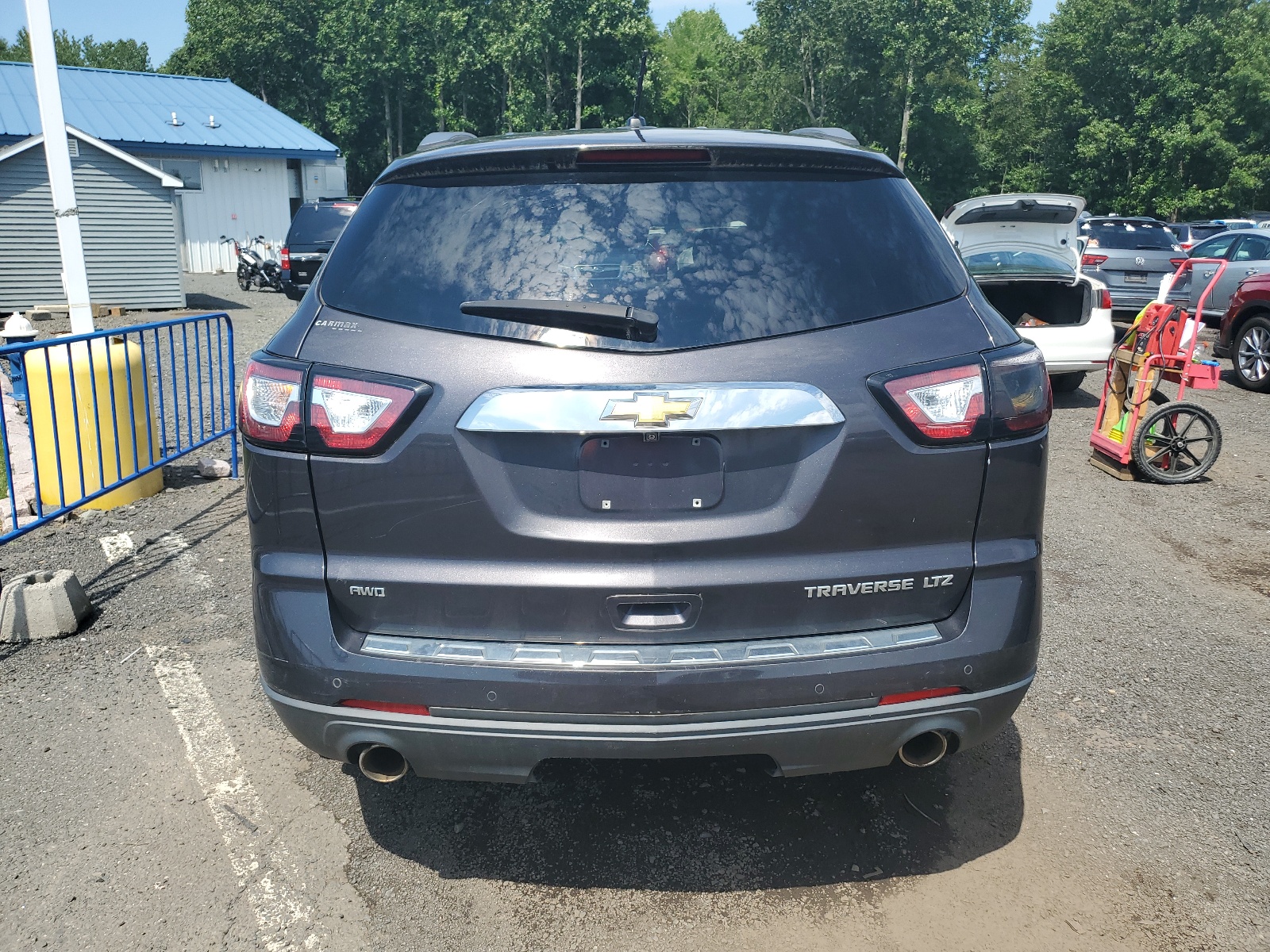 2015 Chevrolet Traverse Ltz vin: 1GNKVJKD4FJ283173