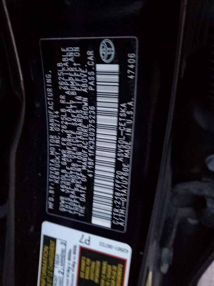 4T1BF1FK3EU375236 2014 Toyota Camry L