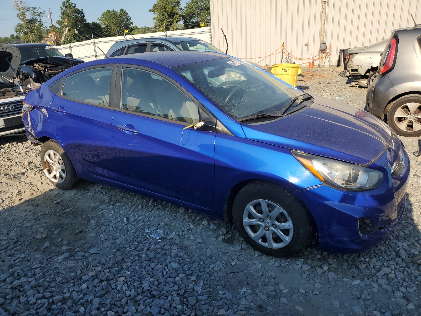 2013 Hyundai Accent Gls vin: KMHCT4AE4DU449178