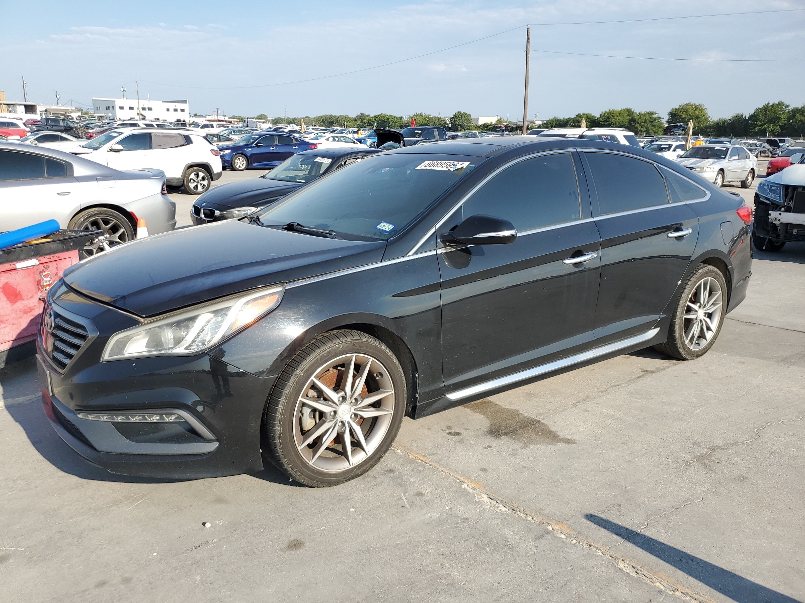 2015 Hyundai Sonata Sport vin: 5NPE34AB3FH040654