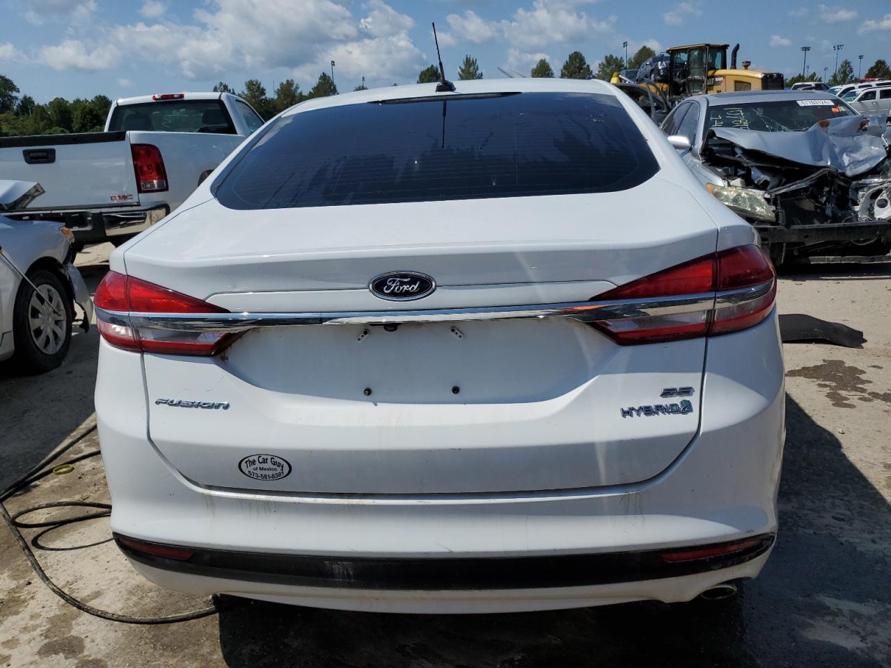 2018 Ford Fusion Se Hybrid VIN: 3FA6P0LU8JR163376 Lot: 67737654