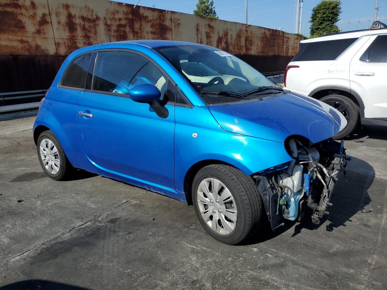 2015 Fiat 500 Pop VIN: 3C3CFFAR0FT550388 Lot: 66617144