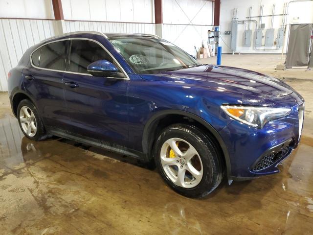  ALFA ROMEO STELVIO 2018 Blue