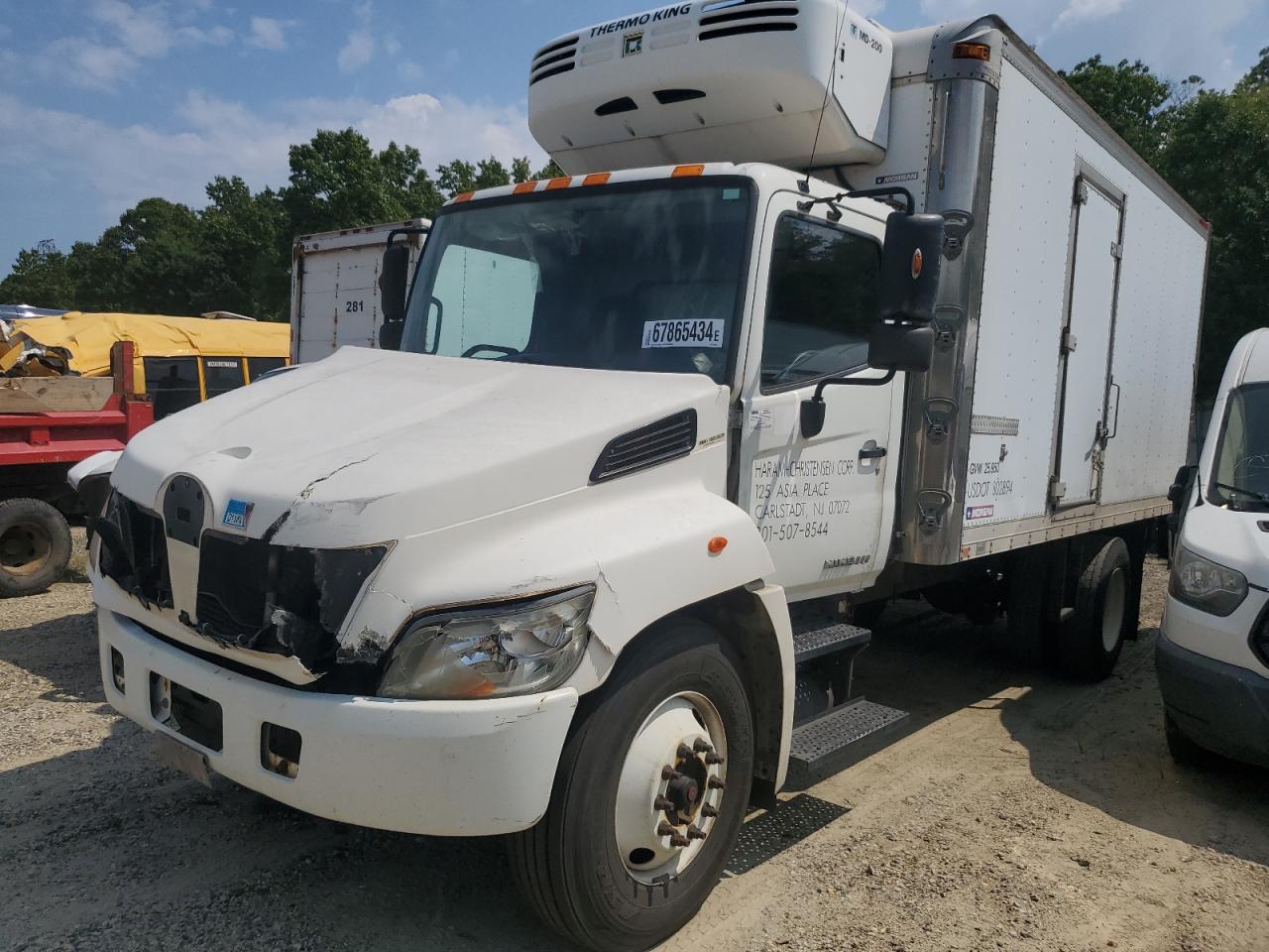 2010 Hino 258/268 за продажба в Glassboro, NJ - Front End