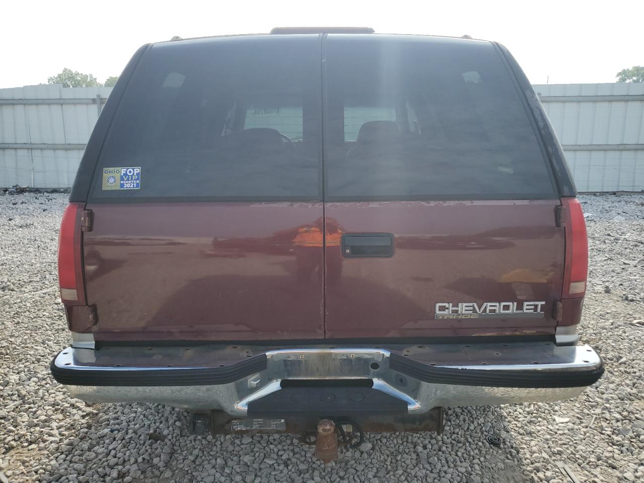 1998 Chevrolet Tahoe K1500 VIN: 1GNEK13R3WJ341127 Lot: 67648714