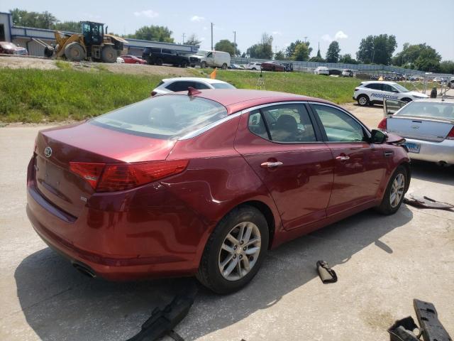 Sedans KIA OPTIMA 2013 Czerwony